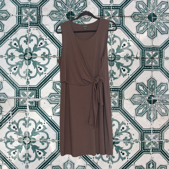 J. Jill Dresses & Skirts - J. Jill Asymmetrical Brown Dress